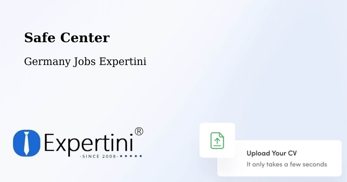 Safety Center – Garrel - Germany Jobs Expertini